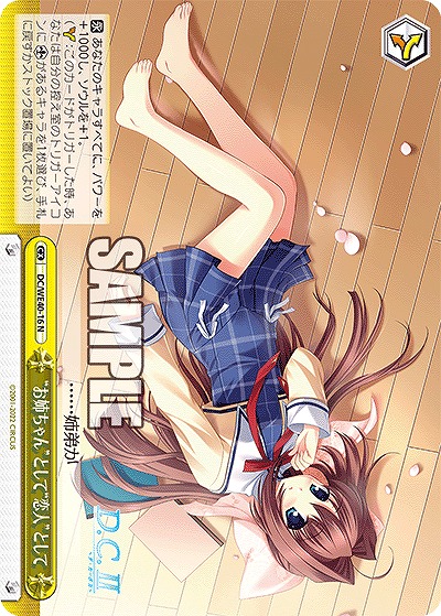 ”お姉ちゃん”として”恋人”として 【DC/WE40/16N】